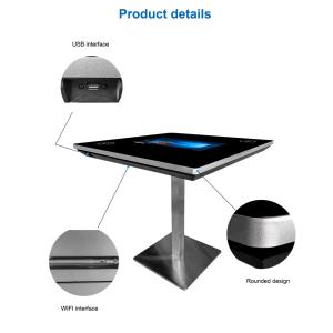 21.5 Inch Waterproof Interactive Digital Signage Display Wireless Charged