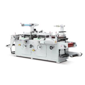 Paper Label Sticker Flat Bed Die Cutting Machine With Punching