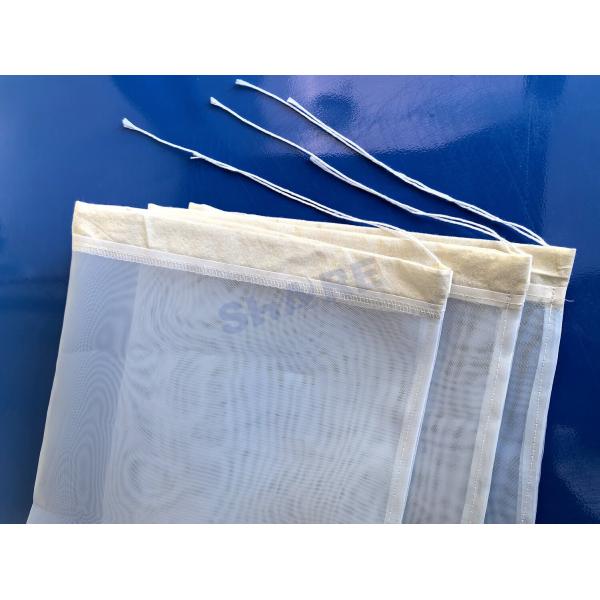 Custom-Tailor Nylon Mesh Filter Bag Linen Opening with Drawstring Micron 20um-500um for Fluid