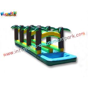 Residential Blow up Slip and Slide , Outdoor Small Inflatable Water Slides for