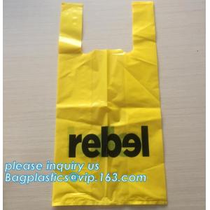 Biodegradable garbage bags biodegradable dog waste bag Biodegradable T shirt bag