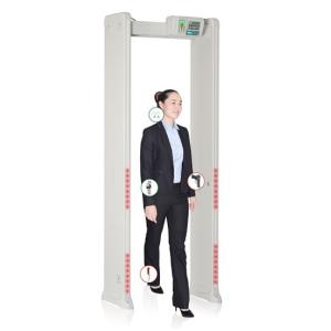 Adjustable Door Frame Metal Detector , Security Check Walk Through Metal