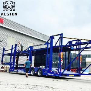 6 to 8 Car Transporter with Flexible and Stable Chassis Reinforcement