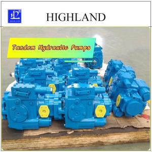 Compact Design Tandem Hydraulic Pumps With Multiple Control Modes