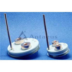 Metallized Precision Alumina Ceramic Insulator Components For Electronics