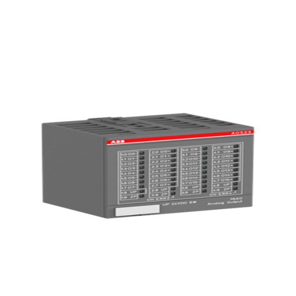 Quality ABB AO523 S500 Analog Output Mod 8AO U/I  8AO U 1SAP250200R0001 PLC AC500 for sale