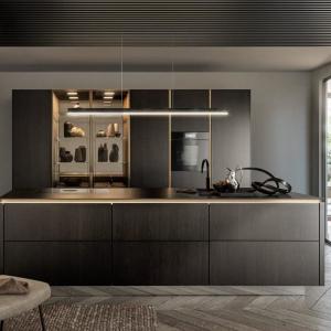 Custom Modern Flat-Pack 3D Kitchen Cabinets Free Shipping High-Rise Architect