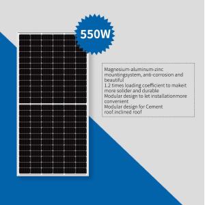 High Flexible Monocrystalline Silicon Solar Panel Energy System 550w