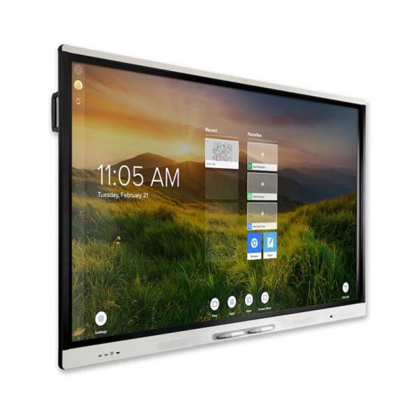 75 Inch Interactive Touch Screen Whiteboard High Contrast Ratio 5000:1 Connect