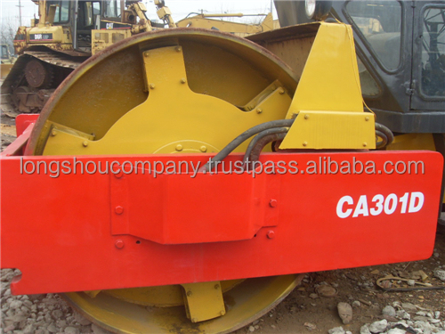 Construction Works Used Dynapac CA25D Single Drum Vibratory Roller