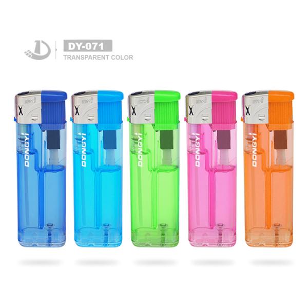 DY-071 Soft Flame Refillable Type Electric Gas Lighter