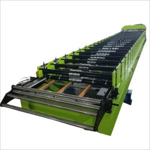 1000mm corrugated sheet roll forming machine Hydraulic Shearing