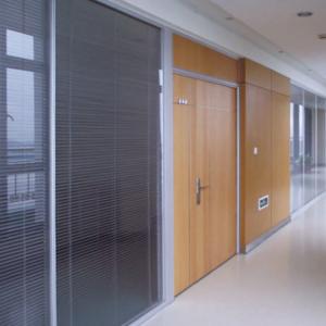 Double Glazing Office Partition Walls Explosion Proof Artificial In Office