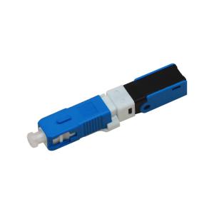 Single Model SC Type Fiber Optic Fast Connector FTTH Low Polarization Dependent