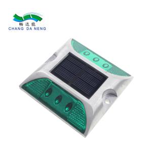 China High brightness  solar road studs aluminum led cat eye with 3 pcs led per side on sale