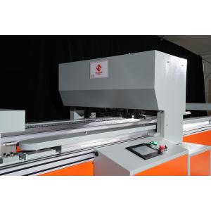 Fully automatic pneumatic five head card cover pressing bag filter machine