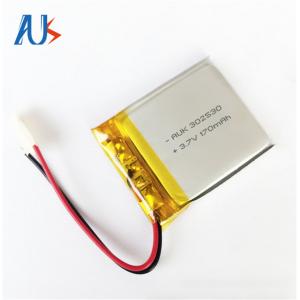 302530 Lithium Polymer Battery 3.7V 170mAh Customize Service