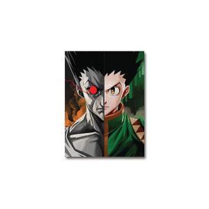 Film Lamination Lenticular Flip 3D HUNTER × HUNTER Triple Transition Anime