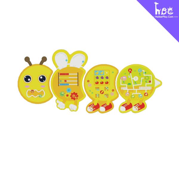 Modern Smooth Finish Wood Wall Panel for Indoor Playgrounds