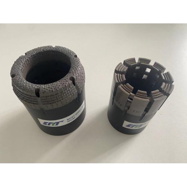 1-10 Inch Surface Set Diamond Core Bits For Rock Drilling Multi Layer Impregnati