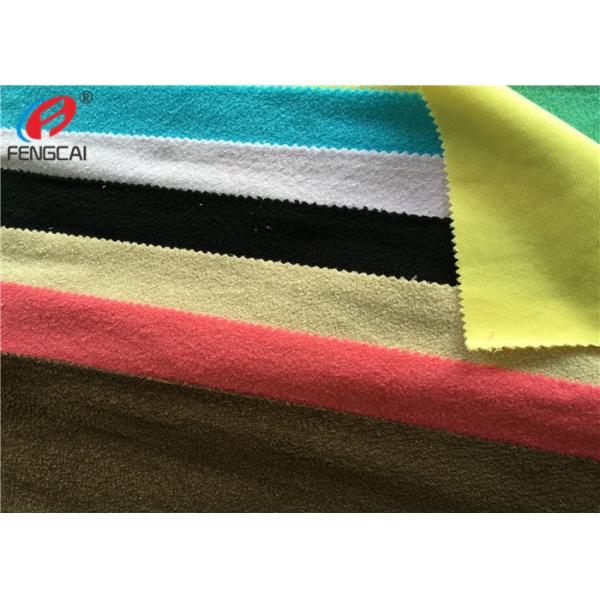 100% Polyester Tricot Knit Fabric One Side Brushed Pearl Velvet Fabric For Pillow