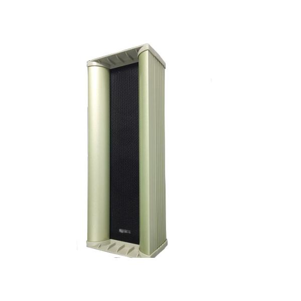 PA System Passive Sound Column Speakers Aluminum Enclosure Material Highly