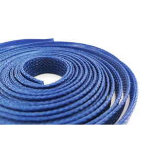 80.0mm PET Expandable Braided Sleeving Automotive Wire Sheathing