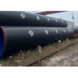 3LPE Seamless Coated Steel Pipes 3 Layers Polyethylene Coating Pipeline