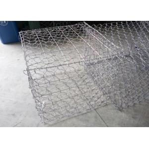 100 Polyester 2.5mm Wire 60*80mm Mesh Gabion Wall Mesh