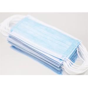 3 Layers Dust Disposable Face Mask No Stimulation High Breathability
