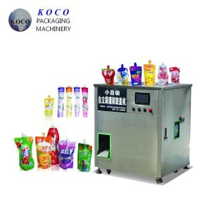KOCO Bagged orange juice filling and capping machine Self supporting bag with