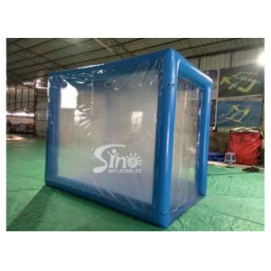 Custom Made Portable Transparent Emergency Inflatable Disinfection Chamber For