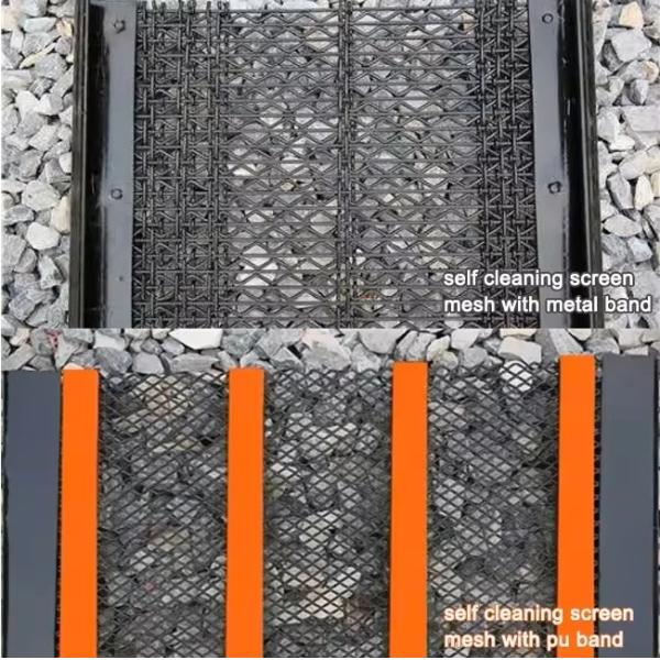Rubber Self Cleaning Vibrating Screen Mesh Manufacturer