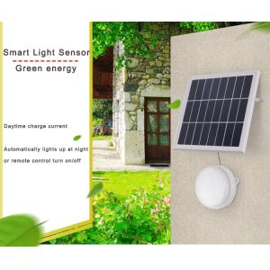 Smart Solar Powered LED Ceiling Lights With Battery Backup For Indoor And
