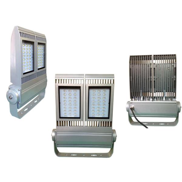 150W IP67 Waterproof CRI 80 High Power LED Flood Light 13830 Lumen Silver Grey / Black