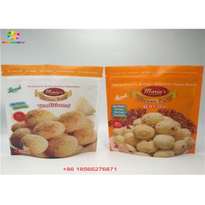 China k Tear Notches Moisture Proof Stand Up Pouch Day Pack Aluminum Bags For Snack on sale