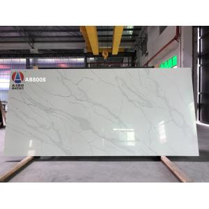 6mm-30mm Thickness Artificial Kitchen Countertops Quartz Stone 126" x 63" size