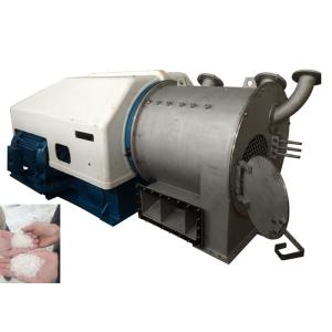 Pusher centrifuge machine used for plastic particles separation
