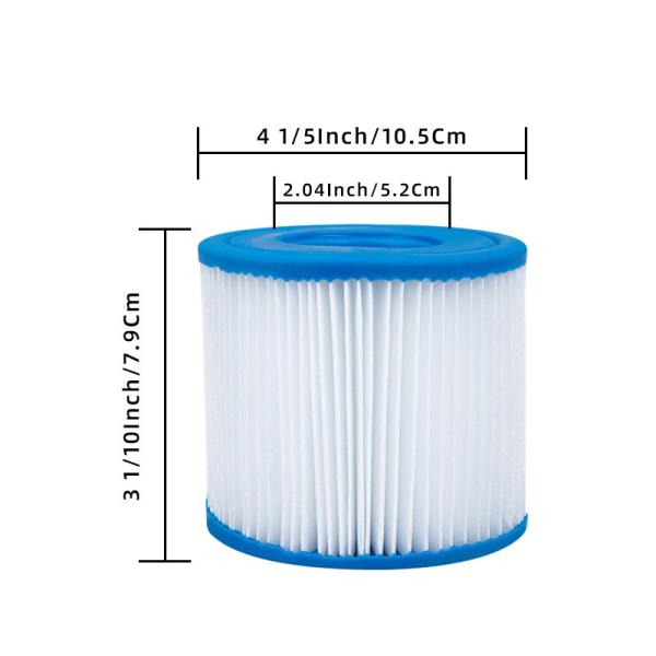 Water Amusement Places Filter for Bestways VI FD2134 58323 Lay-Z-Spa Accessory