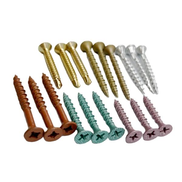Phillips Flat Head Metal Screw Fasteners , API Self Drilling Drywall Screws