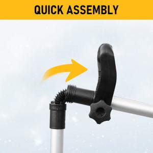 Foldable Electric Cordless Snow Shovel New 2.0 AH Battery Powered Blower For