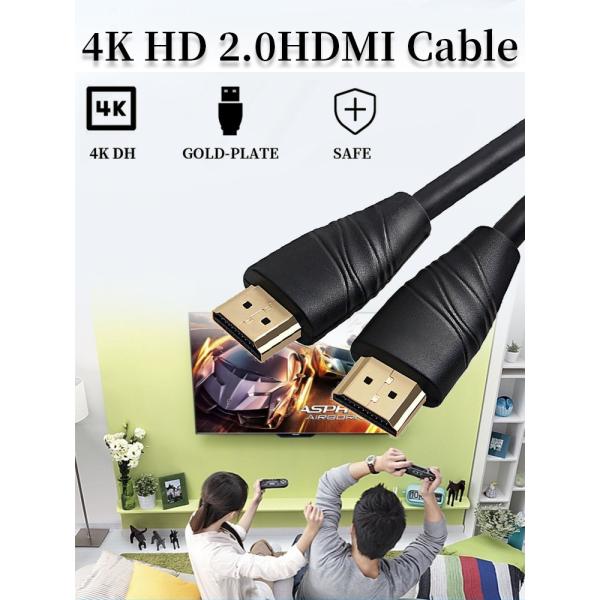 1m 18Gbps High Speed HDMI Cable Fast Data Synchronization
