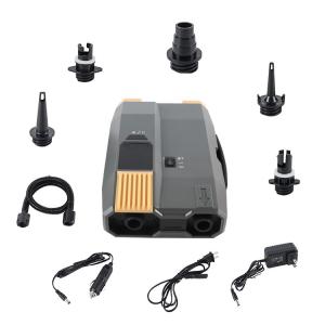 12v Paddle Board Pump with Rechargeable Battery and AC Power Line 110-220v for