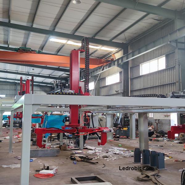 Quality Industrial 300 To 3000kg Cnc Loading And Unloading Clamp Gripper Automated Palletizing System for sale