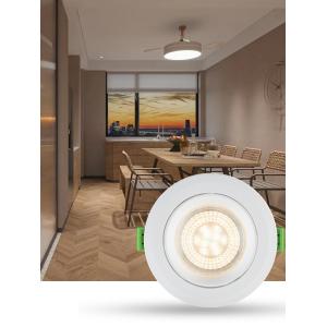 IP44 SMD 6W Dimmable LED Downlights 220V-240V Tiltable Waterproof