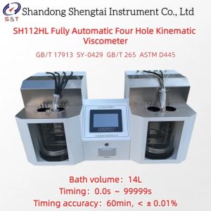 Wholesale Fully Automatic Four Hole Kinematic Viscometer 14L RT ～ 100 ℃ Dark Petroleum ASTM D445 from china suppliers