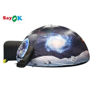 Rapid Expansion Portable Inflatable Planetarium Tent With Printed Pattern