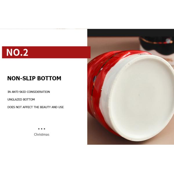 Christmas tree creative water sublimation cup ceramic mug coffee high-value couple sublimation cup