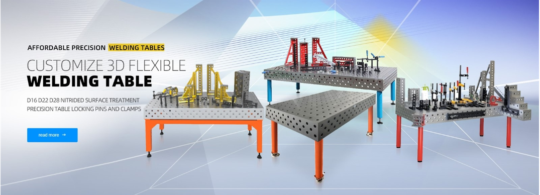 D28 2D Modular Welding Table 2000mm x 1500mm