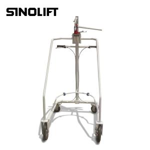 COT400 Portable Oxygen Cylinder Cart With Wheels Lifting Height 450mm Capacity
